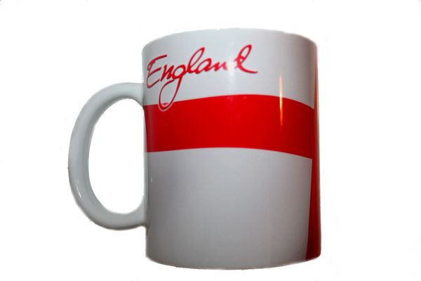 ENGLAND COUNTRY FLAG CERAMIC COFFEE MUG CUP .. HIGH QUALITY .. NEW AND IN A PACKAGE
