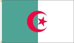 ALGERIA LARGE 3' X 5' FEET COUNTRY FLAG BANNER .. NEW AND IN A PACKAGE