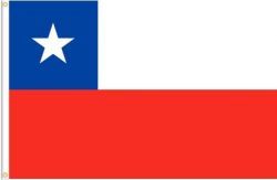CHILE LARGE 3' X 5' FEET COUNTRY FLAG BANNER .. NEW AND IN A PACKAGE