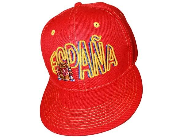 ESPANA SPAIN RED FIFA SOCCER WORLD CUP HIP HOP HAT CAP .. NEW