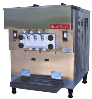 Saniserv 501 Countertop Soft Serve Ice Cream And Frozen Yogurt