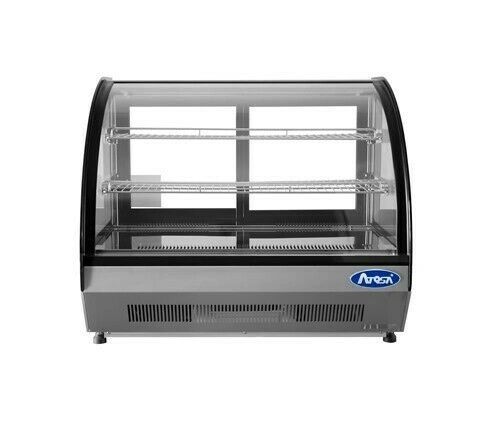 Atosa Usa Crdc 35 Countertop Refrigerated Display Case Curved 3 5