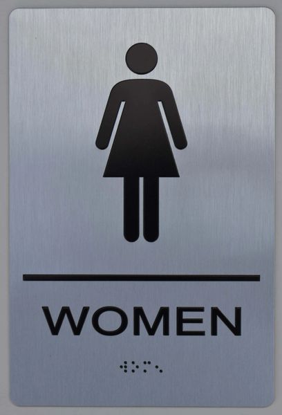 Women Restroom Sign Ada Sign The Sensation Line Dob Signs Nyc Your