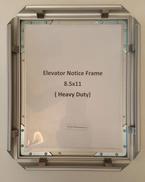 Black Snap Poster Frame/ Picture Frame / notice frame 8.5 x 11 Fr