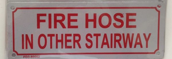 FIRE HOSE CABINET SIGN  HPD SIGNS - THE OFFICIAL STORE