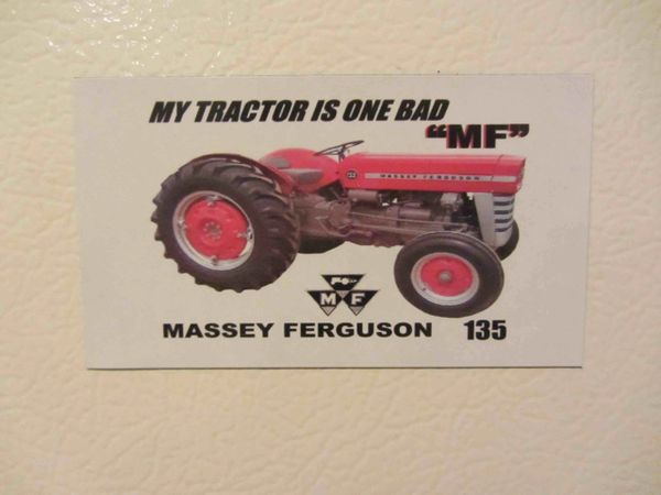 MASSEY FERGUSON 1100 "MY TRACTOR IS ONE BAD MF" TEE SHIRT 