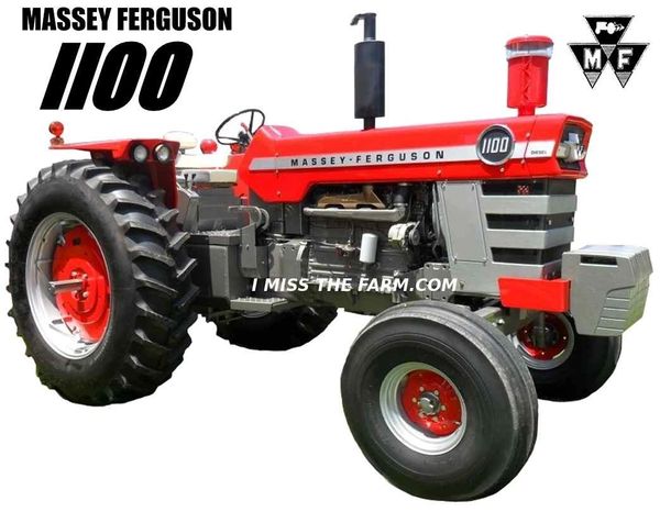 Massey Ferguson 1100 Mousepad Mf 1100 Farm Tractor Tractor Tee Imissthefarm Com