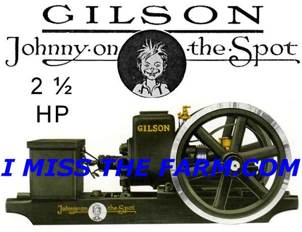 GILSON 2 1/2 HP ENGINE COFFEE MUG