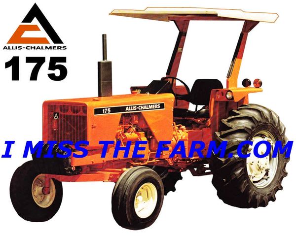 ALLIS CHALMERS 175 (2 post canopy) TEE SHIRT