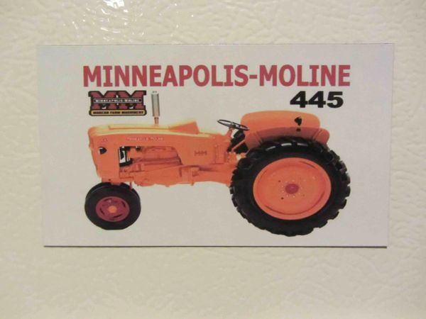 MINNEAPOLIS MOLINE 445 Fridge/toolbox magnet
