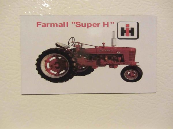 FARMALL SUPER H Fridge/toolbox magnet