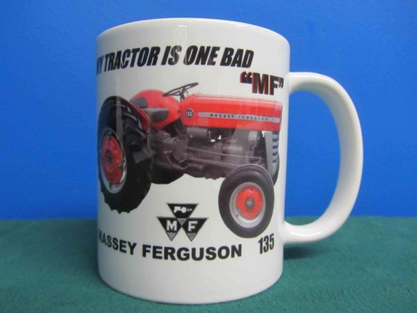 MASSEY FERGUSON 135 "MY TRACTOR IS ONE BAD MF" COFFEE MUG