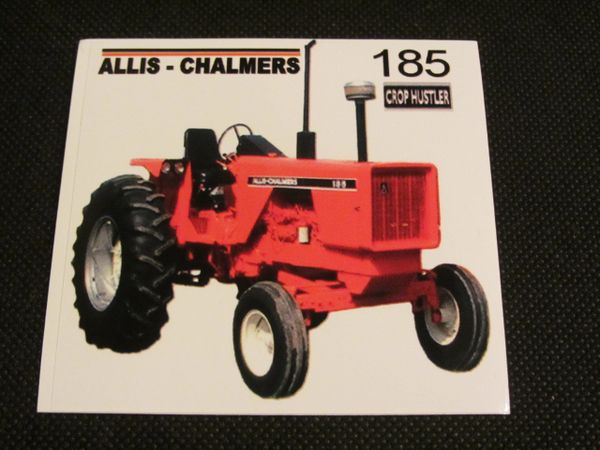ALLIS CHALMERS 185 BUMPER STICKER