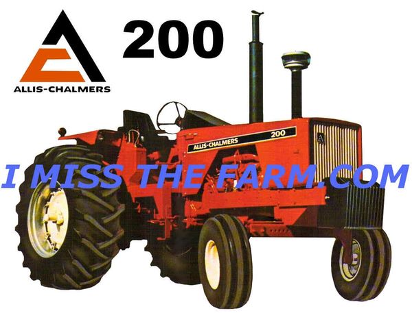ALLIS CHALMERS 200 (open station) SWEATSHIRT