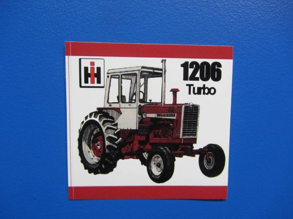 IH 1206 BUMPER STICKER/DECAL