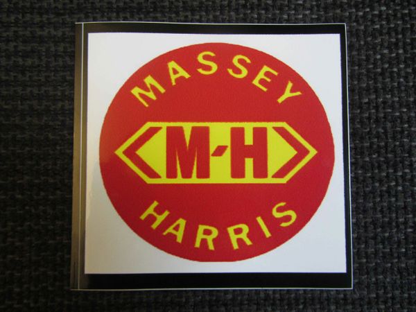 MASSEY HARRIS LOGO Bumper sticker