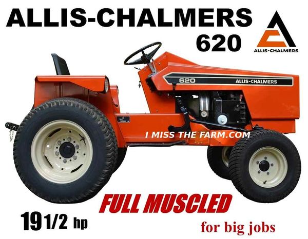 ALLIS CHALMERS 620 (FULL MUSCLED) TEE SHIRT