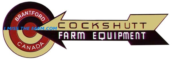 COCKSHUTT FARM EQUIPMENT LOGO TEE SHIRT