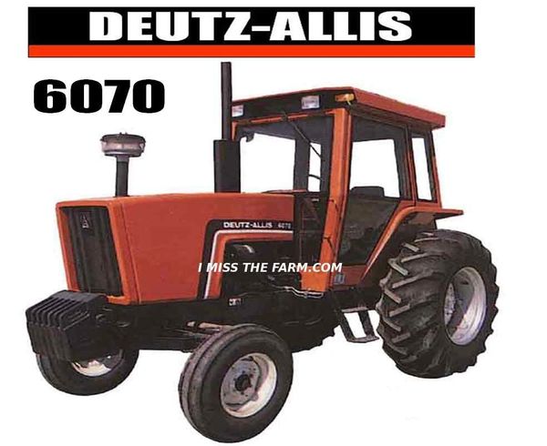 DEUTZ-ALLIS 6070 Tractor tee shirt
