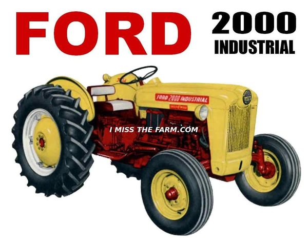 FORD 2000 INDUSTRIAL TEE SHIRT