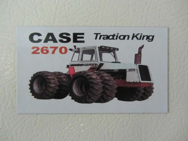 CASE 2670 Fridge/toolbox magnet