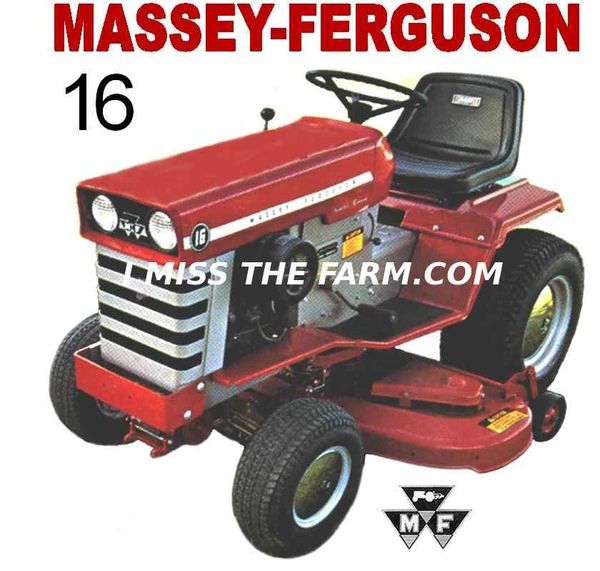 Massey Ferguson 16 Tee Shirt Massey Ferguson Mf 16 Mf 16 Tractor Imissthefarm Com