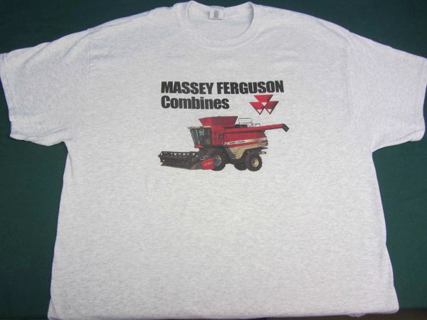 MASSEY FERGUSON COMBINES Tee shirt