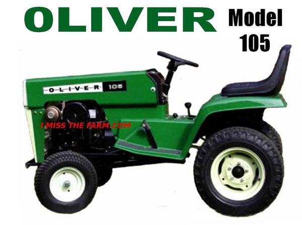 OLIVER 105 Garden Tractor Tee Shirt