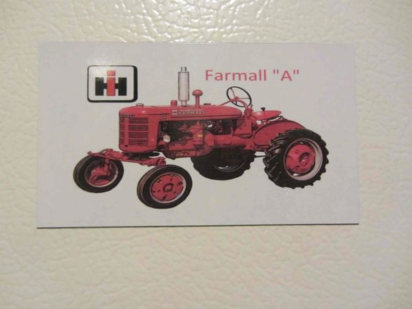 FARMALL A Fridge/toolbox magnet