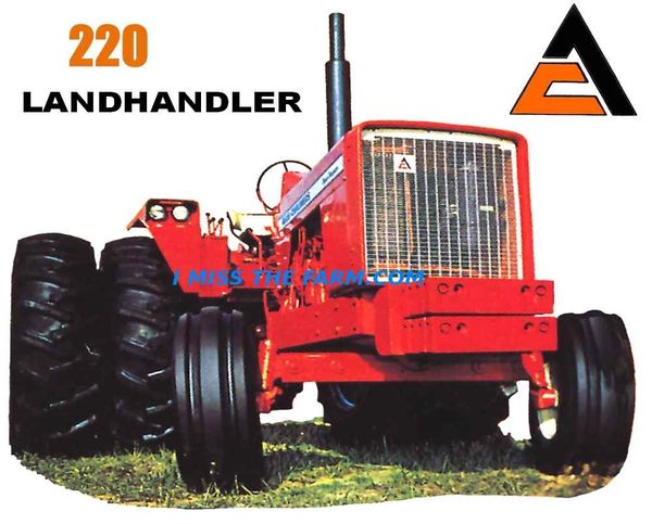 ALLIS CHALMERS 220 HOODED SWEATSHIRT