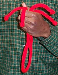 Rope with four ends