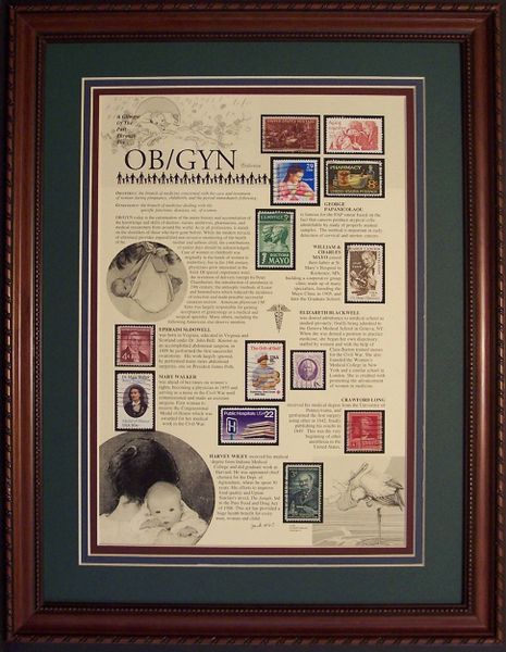 OB/GYN - Stamp Art Collection (large presentation)