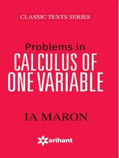 Problems In CALCULUS OF ONE VARIABLE