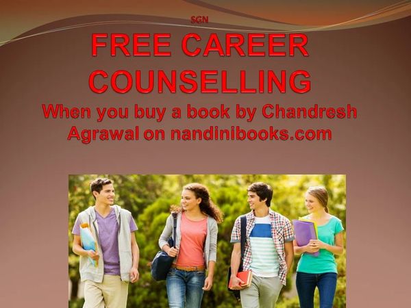 Free Career Counselling By Dr Chandresh Agrawal When You Buy Chandresh Agrawal's Book