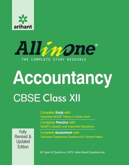 CBSE All in One ACCOUNTANCY Class 12th