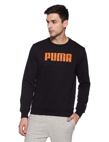 Puma men's cotton sweatshirts hotsell