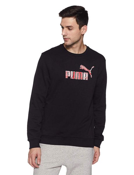 puma men's crew neck sweatshirt