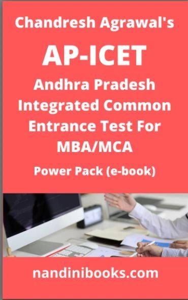 APICET-ANDHRA PRADESH INTEGRATED COMMON ENTRANCE TEST FOR ADMISSION INTO MBA & MCA Max Success Book By Chandresh Agrawal