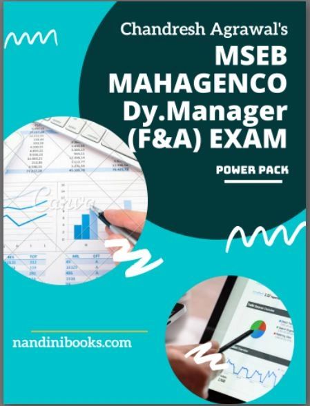 MSEB MAHAGENCO -Dy.Manager (F&A) EXAM BY DR CHANDRESH AGRAWAL | A 