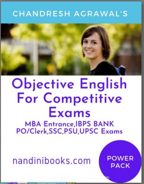 Objective English For Competitive Exams