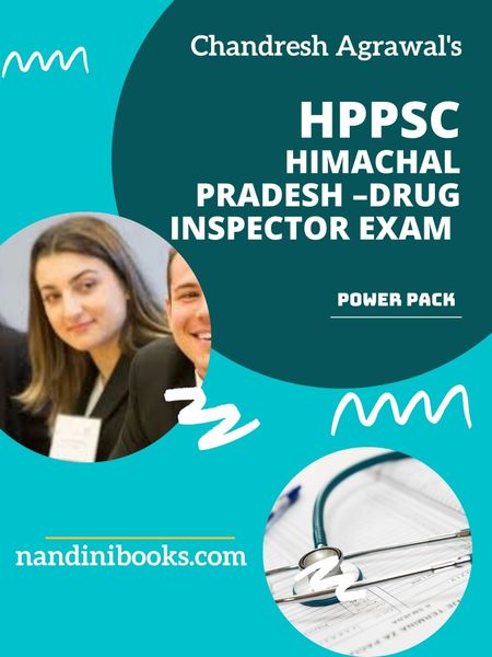 HPPSC-Himachal Pradesh Drug Inspector Exam Max Success Book