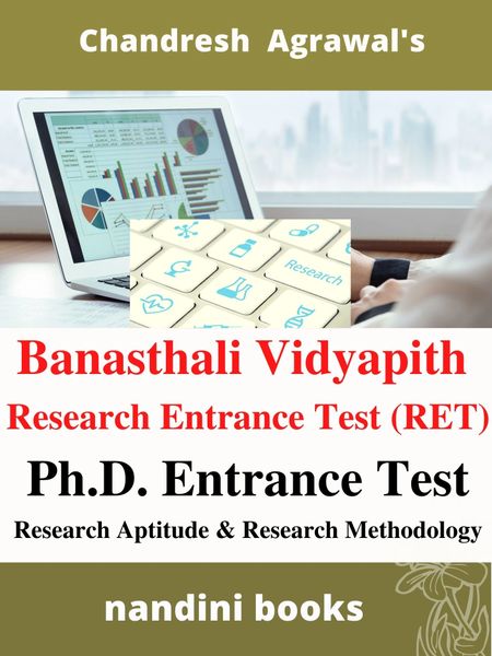 Banasthali Vidyapith Ph.D. Entrance Exam -Research Aptitude & Research Methodology Common For All Streams