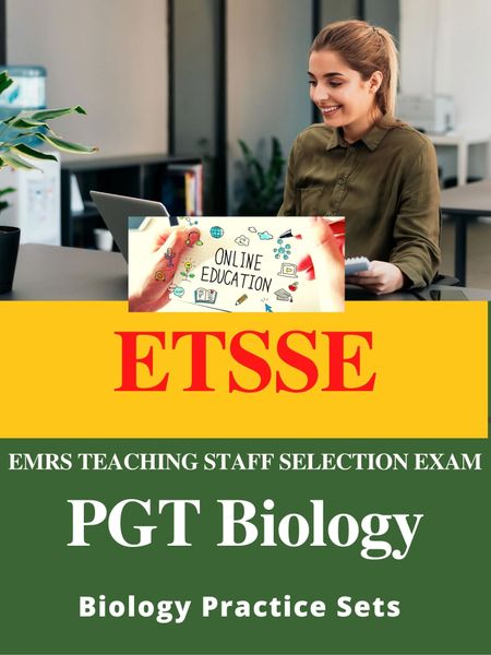 ETSSE-EMRS Teaching Staff Selection Exam -PGT (Biology) Complete Book