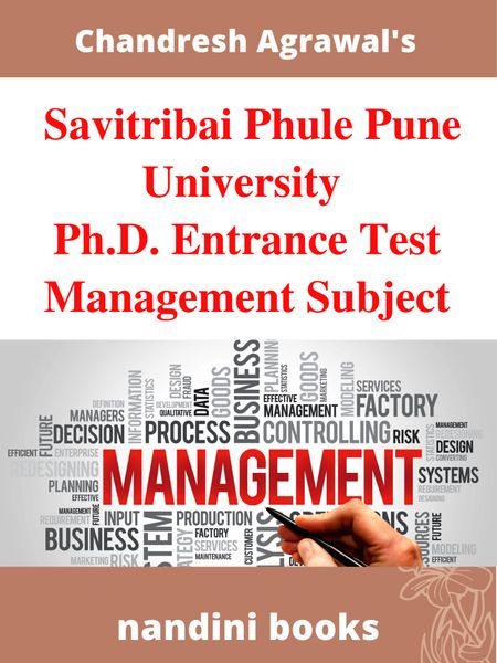 Savitribai Phule Pune University Ph.D. Entrance Test-Management Subject eBook