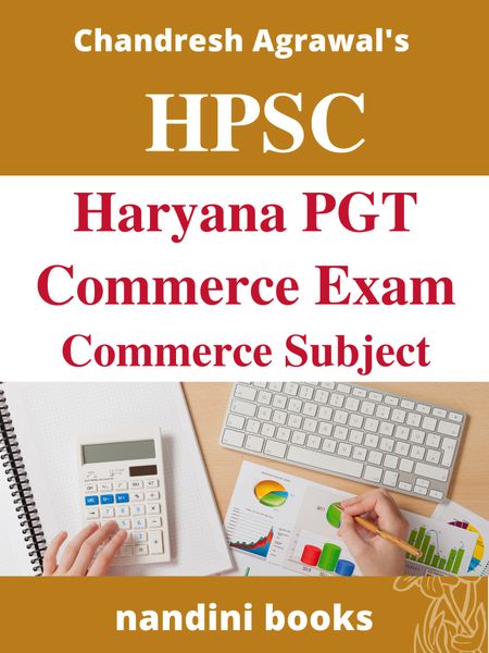 HPSC PGT Exam PDF-Haryana PGT Commerce Exam Commerce Subject eBook PDF