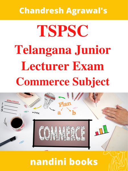 TSPSC Exam PDF-Telangana Junior Lecturer (Commerce) Exam Commerce Subject eBook PDF