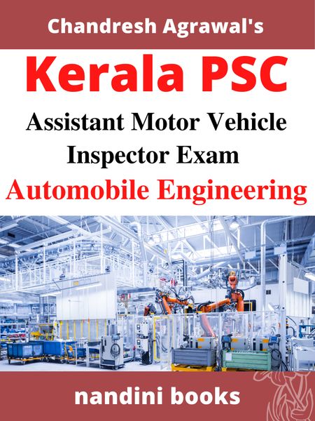 KPSC AMVI Exam PDF -Kerala PSC Assistant Motor Vehicle Inspector Exam Automobile Engineering Subject PDF eBook