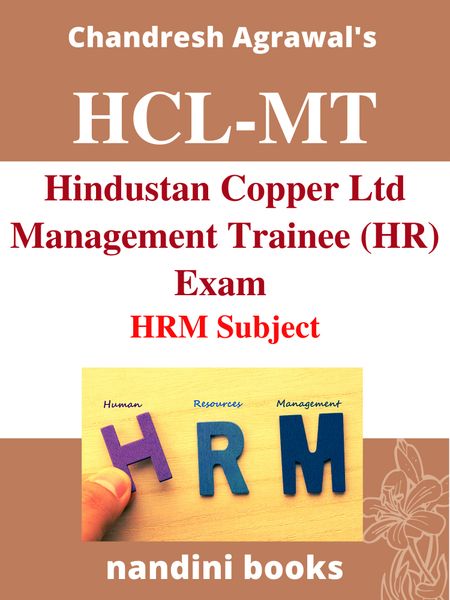 HCL MT Exam PDF-MT (HR) Hindustan Copper Ltd Management Trainee (HR) Exam eBook PDF
