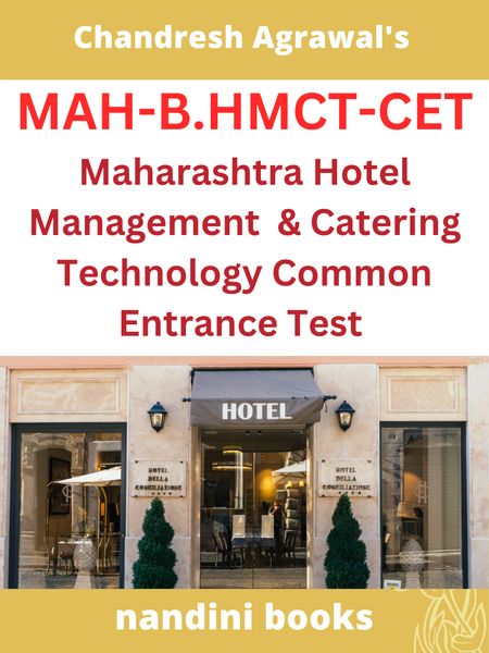 Maharashtra Hotel Management CET Max Success Book By Chandresh Agrawal