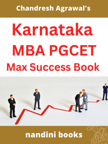 KARNATAKA MBA PGCET MAX SUCCESS BOOK